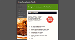 Desktop Screenshot of knowlansfreshfoods.com